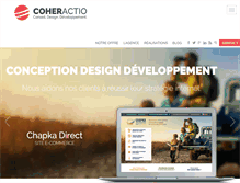 Tablet Screenshot of coheractio.com